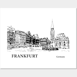Frankfurt Germany Posters and Art